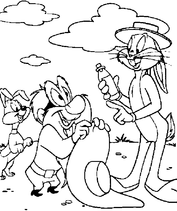 yosemite sam free coloring pages - photo #29